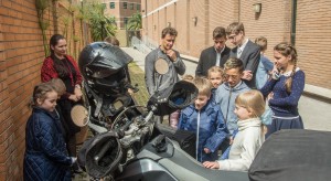 Олег Харитонов в школе-26